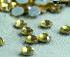 2500x Strasssteine Hotfix Strass 4mm gelb fr Kleidung oder zum Basteln Citrine A