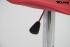 2x Design Barhocker rot hhenverstellbar mit ergonomisch geformtem Sitz - "Simon"
