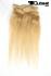 8-teiliges Set Echthaar Extensions blond 41cm