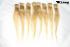 8-teiliges Set Echthaar Extensions blond 41cm