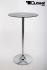 Bistro Table Black Round Tempered Glass Board 102 cm- "Berlin"