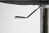 Design Barhocker braun ECHT LEDER hhenverstellbar gepolstert 15 Kg, Fu &#8960; 50 cm - Leonardo