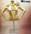 Gold male torso