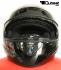 Integral Helmet, Motorcycle Helmet, Sunvisor - Black, Size L