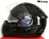 Integral Helmet, Motorcycle Helmet, Sunvisor - Black, Size L