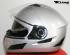 Integralhelm Motorradhelm Sonnenblende - silber Gr. M