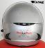 Integralhelm Motorradhelm Sonnenblende - silber Gr. M