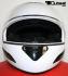 Integralhelm Motorradhelm Sonnenblende - wei Gr. XS