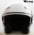 Jet Helmet, Motorcycle Helmet, Sunvisor - Silver, Size XS