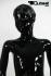 Kinder Schaufensterpuppe mnnlich schwarz glnzend Schaufensterfigur Mannequin