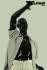 Mnnliche Schaufensterpuppe abstrakt schwarz glnzend Schaufensterfigur Mannequin