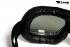 Motorcycle Goggles Classic, Black, Rainbow-Tinted Lenses