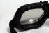 Motorcycle Goggles Classic, Black, Silver Lenses