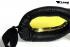 Motorcycle Goggles Classic, Black, Yellow Tinted Lenses