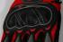 Motorradhandschuh, schwarz/rot  Microfaser Lycra Protektoren Gr. L