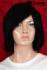Schwarze Percke Echthaar kurzes Haar Frauenpercke echtes Haar ca 31 cm  Indian Remy Hair