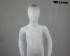 White mat Child mannequin, faceless