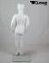 White mat Child mannequin, faceless