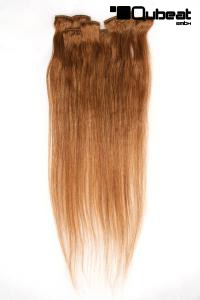 8 set humanhair extensions 51 cm long