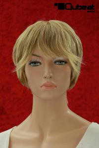 blond short hair wig with highlights