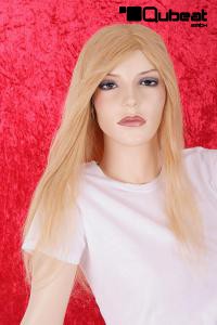 Blonde Percke Echthaar 46cm