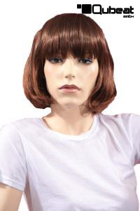 Brown bob cut wig