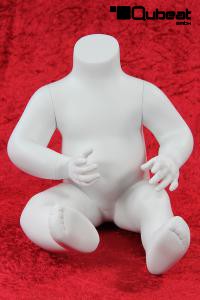 Kinder Schaufensterpuppe wei glnzend Schaufensterfigur Mannequin Baby Kind