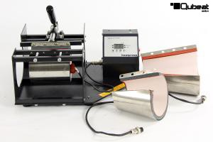 Mug press with 3 different heating elements