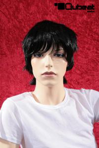 Short black wig