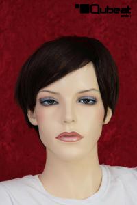 Shorthair darkbrown wig